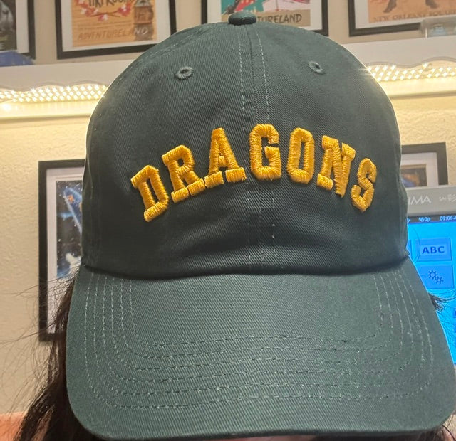 Mascot or Single Word 3D Puff Embroidered Hat