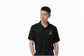 Black Polo with Dragon Logo