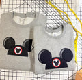 Machine Embroidered Appliquéd Felt Mouse Ear Hat Sweatshirt Adult and Youth